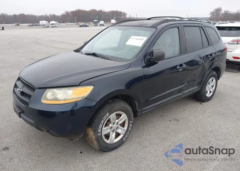 2009 Hyundai Santa Fe Gls z USA, uszkodzony, nr VIN 5NMSG13DX9H254725